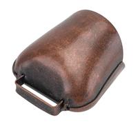 NUOBESTY Cloche en Bronze Rouge Ancien Grand Modèle pour Bétail Mini Cloches Artisanales pour Colliers de Vache et Mouton à Son Net pour Ferme et Élevage en Extérieur