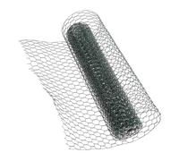 NUOBESTY Clôture Grillagée Hexagonale Galvanisée Verte pour Élevage Poulets Canards Filet et Résistant pour Jardin et Ferme Barrière Protection Volaille et Animaux