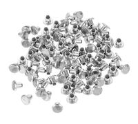 NUOBESTY Clous pour Pneus d’Hiver Applicables 100 Pcs en Alliage Durci 6,5-5,7 MM, Crampons Antidérapants pour Pneus SUV et Voitures, Accessoire Sécurité Renforcée pour Conduite Neige et