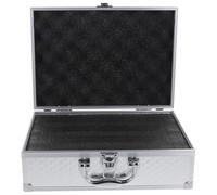 NUOBESTY Coffret de Rangement en Métal Étui de Transport en Aluminium pour Outils Mécaniques et Bricolage aux Femmes Petit