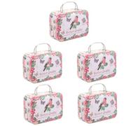 NUOBESTY Coffret Pratique De 5 Pièces Étui À Et Boîte À Bibelots Mini Organiseur De Rangement pour Cosmétiques