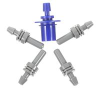 NUOBESTY Connecteur de Brassard Structure Simple et Facile à Installer 5pcs en Abs Bleu Accessoire Essentiel pour Mesurer la Tension Artérielle Bras pour Tensiomètre