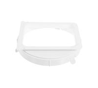 NUOBESTY Connecteur de Tuyau Climatiseur Mobile en Plastique Blanc, Adaptateur Facile à Utiliser et Lavable pour Système D'évacuation, pour Fête Estivale en Bureau ou Chambre