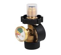 NUOBESTY Connecteur Pression Propane Fileté Métal avec Fonction Sécurité Automatique Adaptateur Détendeur pour Bouteilles Installation Facile Accessoire Professionnel pour Usage Domestique