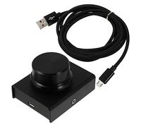 NUOBESTY Contrôleur de Volume USB avec Mute pour Pc Bouton de Régulation du Pratique pour Jeux et Design Élégant et Durable