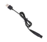 NUOBESTY Cordon D'alimentation Câble Robuste et Sûr 2 Pièces Rasoir Électrique pour Plastique et Métal pour Accessoires de Rasoirs Électriques