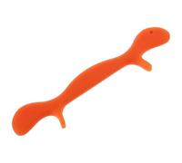 NUOBESTY Correcteur de Sourire en Silicone Orange, Excerceur Facial Compact pour Entraînement Oral et Muscles des Lèvres, Outil D’exercice du Visage pour Amélioration Prononciation