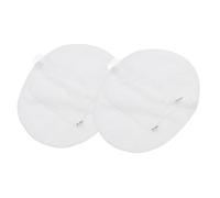 NUOBESTY Coussinet Anti-transpiration pour Aisselles 2 Pièces Taille Standard en Coton Blanc Absorbant Rapide pour Femmes Activités Sportives Extérieur
