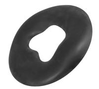 NUOBESTY Coussinet Facial en Silicone Noir pour Table de Massage, Réutilisable et Doux Imitant la Peau Humaine, pour Lits de Massage et Soins Beauté