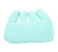 NUOBESTY Coussinet Lavable de Séparation des Doigts Vert en Coton Absorbant et Respirant pour Rééducation des Doigts des Personnes Âgées et Patients Alités