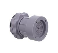 NUOBESTY Coussinets Anti-vibrations Réglables 8-9,5 Cm En Caoutchouc Gris Pour Machine à Laver Et Réfrigérateur, Tampons Antidérapants Absorbant Les Chocs, Adaptés Sols Irréguliers, Lot 4 Pièces