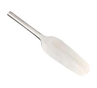 NUOBESTY Couteau en Brique en Acier Inoxydable Finition des Outils Béton Coin Outil Béton Truelle Montrer du Doigt Truelle De Construction Cercle Coupeur Truelle en Béton Briques