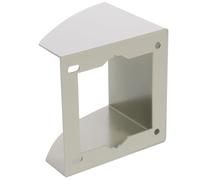 NUOBESTY Couvercle de Prise Électrique Extérieure Étanche en Fer Revêtement Plastique Protection Pluie pour Borne de Recharge Véhicule Électrique Boîte de Prise Murale Résistante Usage