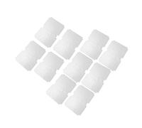 NUOBESTY Couverture De Livre Transparente Autocollante 32k Petit Format Lot De 10 Protège-livres Plastique Protecteur Antidust Étudiante Scolaire