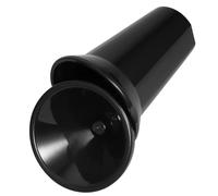 NUOBESTY Crachoir à Vin Noir en Plastique Polypropylène 16,5X12,2X12,2 CM Seau à Glace pour Bar et Dégustation à Domicile Facile à Nettoyer