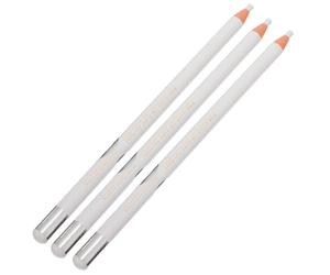 NUOBESTY Crayon Eyeliner Blanc 3pcs, Maquillage des Yeux Longue Tenue sans Bavure, Composé de Cire D'abeille et Huile D'olive, pour Ouvrir le Coin de L'œil