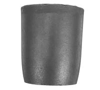 NUOBESTY Creuset Résistant Haute Température en Graphite Noir pour Fusion Cuivre Aluminium pour Expériences en Laboratoire et Moulage Métal