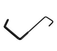 NUOBESTY Crochet Mural en S Robuste en Acier Galvanisé Noir Grosse Taille Support Poids Lourd pour Rangement Garage pour Échelles Vélos et Outils Crochets de Rangement Muraux