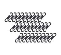 NUOBESTY Crochets S en ABS 35 CM Lot de 150 Crochets de Fixation pour Coussins et Housses de Siège Auto Accessoires Intérieurs Automobiles Pratiques pour Fixation Sécurisée et Usage