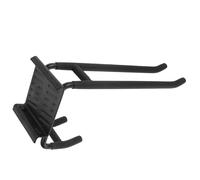 NUOBESTY Crochets Suspendre Métalliques Robustes Double Couche pour Garage et Jardin Support Multi-Usages pour Outils Électriques Échelles Tuyaux D’Arrosage et Vélos Rangement