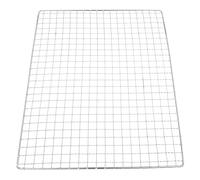 NUOBESTY De Cuisson Amovible Barbecue en métal rectangulaire 13.78 x 10.63 Pouces pour bœuf œufs Barbecue extérieur Aide à éviter la Chute des Aliments