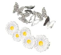 NUOBESTY Décoration à Clip Boucles Délicates et Créatives en Alliage pour Lacets de Chaussures 2pcs pour Fête ou Réunion de Famille
