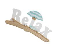 NUOBESTY Décoration Intérieure Oiseau en Bois 1 Pièce pour Meuble TV, Bureau et Voiture, Ornement Créatif Style Méditerranée, Accessoire pour Chambre Garçon et Filles et Vitrine, Décor