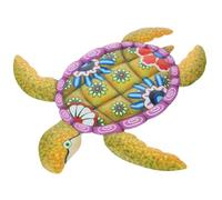 NUOBESTY Décoration Murale Tortue à Suspendre Sculpture Murale Extérieure Pour Jardin Et Intérieur