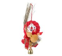 NUOBESTY Décoration Suspendue avec Balai Asiatique Rouge Multicolore | Ornement Gourd Pendants, Facile à Déplacer, pour Décor Fête du Printemps 2026, Accueil Maison