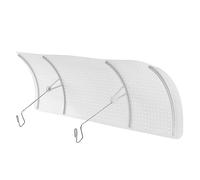 NUOBESTY Déflecteur Air pour Climatiseur Accessoire Anti-souffle Intérieur Blanc Pare-brise Maison