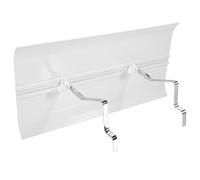 NUOBESTY Déflecteur de Climatiseur Blanc en Plastique pour Ventilation Intérieure, Améliore la Circulation D'air et Réduit la Consommation D'énergie les Conduits de Climatisation