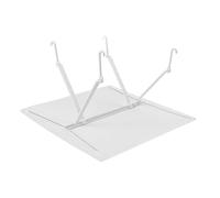 NUOBESTY Déflecteur Toute Saison Carré de Climatiseur Central en Acier Inoxydable et Abs, Réglable pour Diriger L'air, Facile à Stocker, pour Maison et Bureau