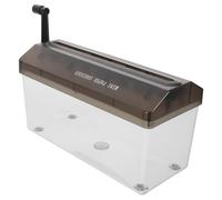 NUOBESTY Destructeur Papier Manuel Compact sans Électricité et Discret pour Bureau et Protection Confidentialité Documents Sensibles Usage Facile à Manivelle
