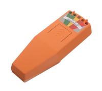 NUOBESTY Détecteur de Champs Électromagnétiques Portable avec 5 Indicateurs Led, Testeur de Rayonnement Haute Fréquence 50/60 Hz, Compteur de Mesure pour Maison et Chasse aux Fantômes,