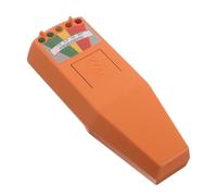 NUOBESTY Détecteur Électromagnétique Portable Orange Appareil de Mesure du Champ Magnétique Haute Fréquence 50/60 Hz Testeur de Rayonnement Emf pour Chasse aux Fantômes et Sécurité