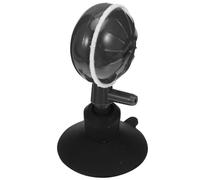 NUOBESTY Diffuseur d'air pour Aquarium à Bulles Fines Noir en Abs avec Ventouse Plastique, Effet D'oxygénation et Fixation Facile pour Accessoires Aquarium