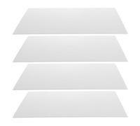 NUOBESTY Diffuseur LED pour Plafonnier 300×300 Mm en Plastique Blanc, Panneau Diffuseur de Lumière LED Anti-éblouissement, Couvre-plafond Acrylique pour Éclairage Doux au Bureau Domicile