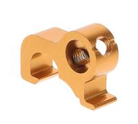 NUOBESTY Dispositif de Verrouillage Électrique Mcb en Aluminium Doré Petite Épingle Sécurisée Boucle Interne Compatible Mini Disjoncteur Accessoire de Consignation Industriel Polyvalent