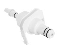 NUOBESTY Distributeur de Savonnette Automatique Blanc sans en Plastique, Mural Caché Miroir, Anti-Goutte, pour Sanitaires Publics et Hôpitaux