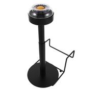 NUOBESTY Distributeur Mural de Paquet de Courses en Métal Robuste Support pour Rouleaux de Paquet Plastiques Noir Porte-Paquet Humide Intégré Organisateur Compact Supermarché et Commerce