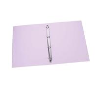 NUOBESTY Dossier Organisateur à Anneaux Classeur de Rangement Transparent pour École Bureau et Voyage