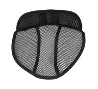 NUOBESTY Doublure de Casque de Sécurité Noire Amovible Bandeau Anti-Transpiration Réutilisable Coussinet Respirant Absorbant Ventilé et Confortable pour Travaux en Environnement Chaud