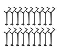NUOBESTY Écarteur de Branches pour Arbres Fruitiers en PE Noir 20 Pièces Conçu pour Ajuster la Forme Unique des Branches et Favoriser Le Développement Horizontal Lors Taille L'Entraînement