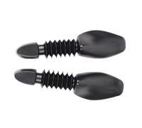 NUOBESTY Élargisseur de chaussures en PPT noir, 1 paire, support ajustable anti-déformation pour sneakers et ballerines, accessoire pratique pour entretien domestique