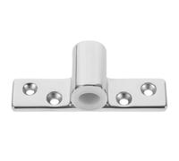 NUOBESTY Embase de Support de Dame de Nage en Acier Inoxydable pour Bateau | Montage Latéral Gauche ou Droit, Trou de 13mm, Entraxe 69,9mm et 40,7mm