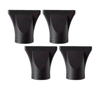 NUOBESTY Embouts de Sèche-cheveux Haute Température 4 Pcs, Concentrateur Étroit et Buse de Soufflage Plate en Plastique Résistant, Accessoire Coiffure Professionnel pour Séchage Précis