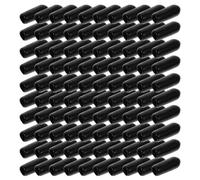 NUOBESTY Embouts en Caoutchouc et Rendre Cerceaux Plus Confortables 100 Pièces pour Bandeaux Noirs Accessoires Coiffure DIY pour Protéger