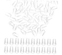 NUOBESTY Embouts Transparents pour Panier de Lave-vaisselle, Bouchons Ronds de 3 Mm, Lot de 200 Pcs, Protection pour Picots, Accessoires Pratiques pour Réparation et Usage Domestique