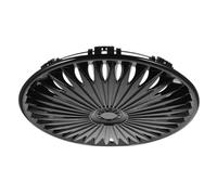 NUOBESTY Enjoliveur de Roue 14 Pouces Noir en Polypropylène Cache-Moyeu pour Voiture Enjoliveurs Décoratifs Solide et Résistants à l'usure Accessoire Auto Extérieur de Protection