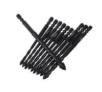 NUOBESTY Ensemble 10 Forets en Carbure Multi-matériaux 5/6/8/10/12 Mm, Forets à Carrelage et Verre, pour Béton, Céramique, Bois et Marbre, Coffret Noir, Usage Rénovation et Perçage Précis